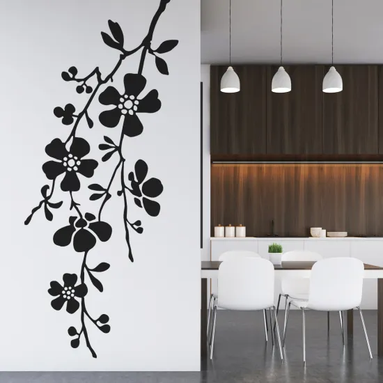 Sticker Mural - Branche florale