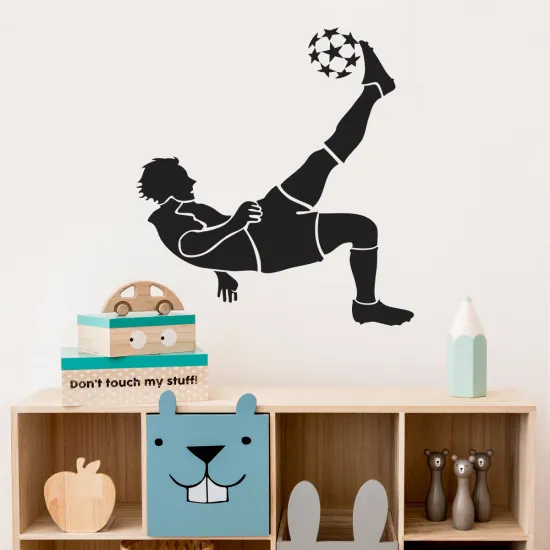 Sticker Mural - Footballeur