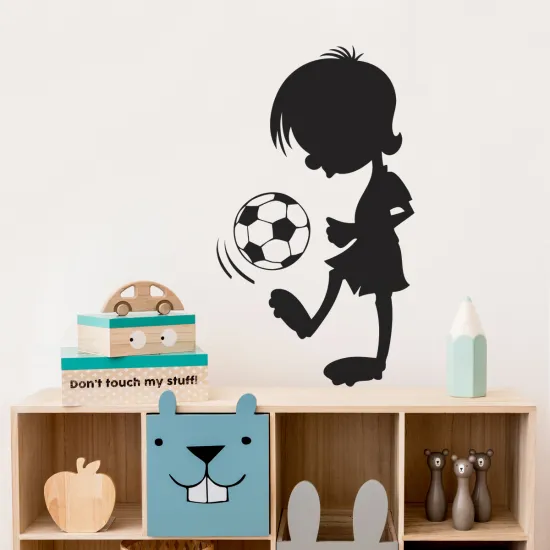 Sticker Mural - Footballeur