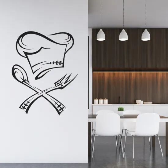 Sticker Mural - Cuisine