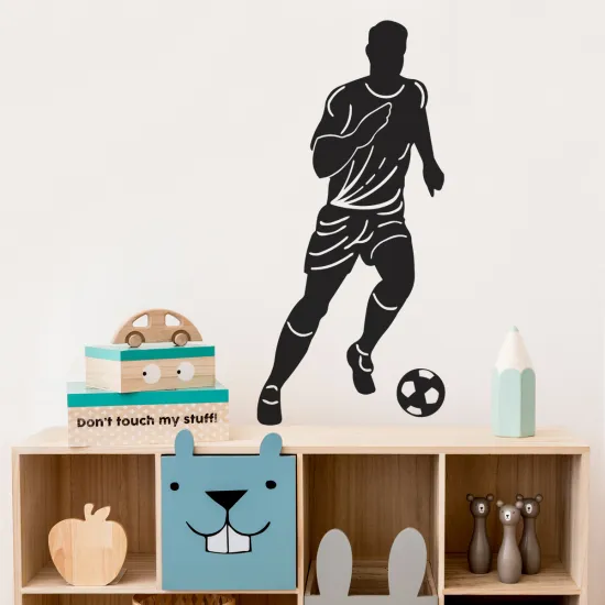 Sticker Mural - Footballeur