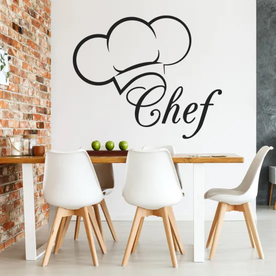 Sticker Mural - Cuisine Chef