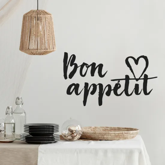 Sticker Mural - Bon Appétit