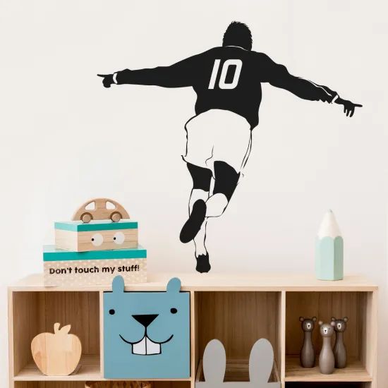 Sticker Mural - Footballeur