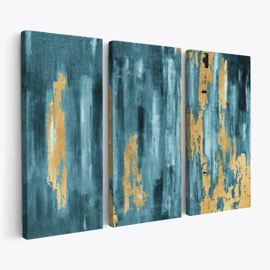 Tableau triptyque - Abstrait