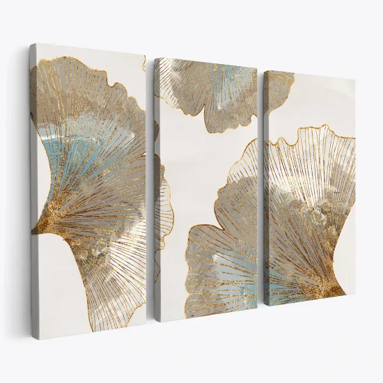 Tableau triptyque - Feuilles