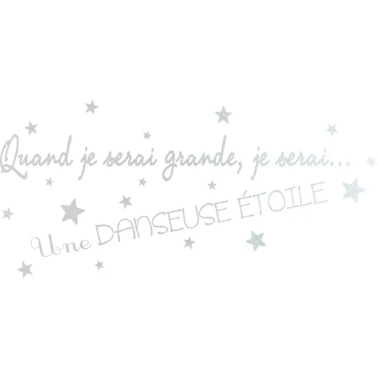 Stickers Dépoli - Danseuse Etoile