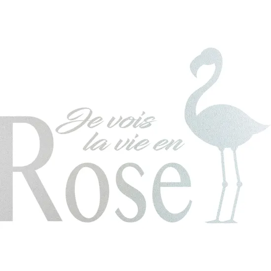 Stickers Dépoli - La vie en rose