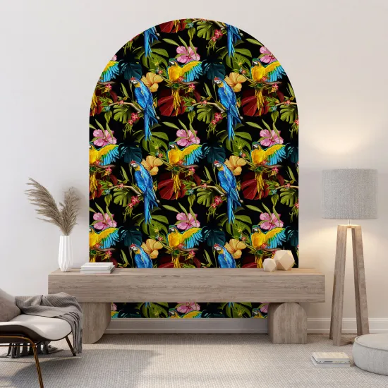 Stickers Arche - Motif tropical