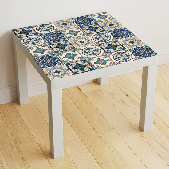 Stickers Table - Motif Carreaux de ciment