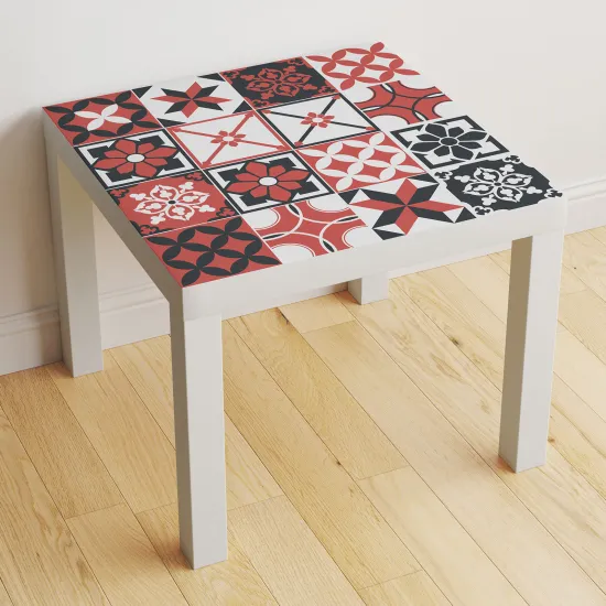 Stickers Table - Motif Carreaux de ciment