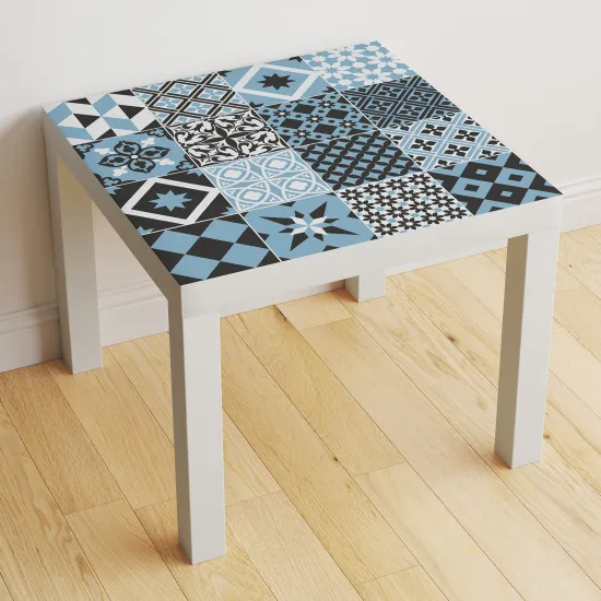 Stickers Table - Motif Carreaux de ciment