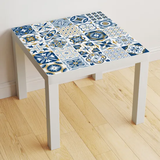 Stickers Table - Motif Carreaux de ciment