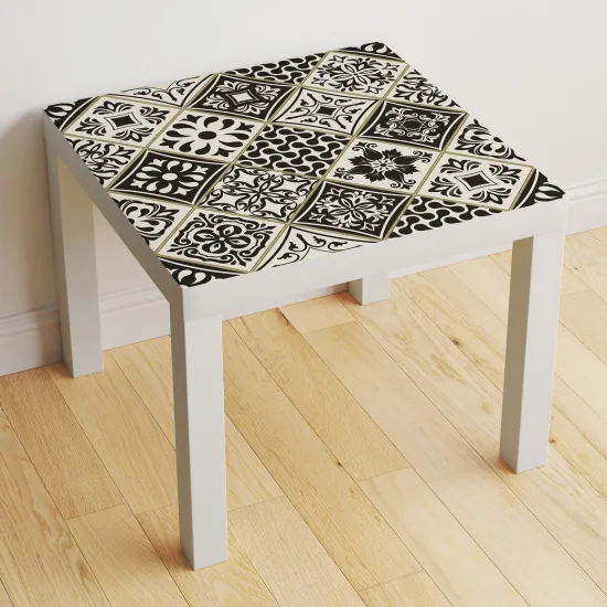 Stickers Table - Motif Carreaux de ciment