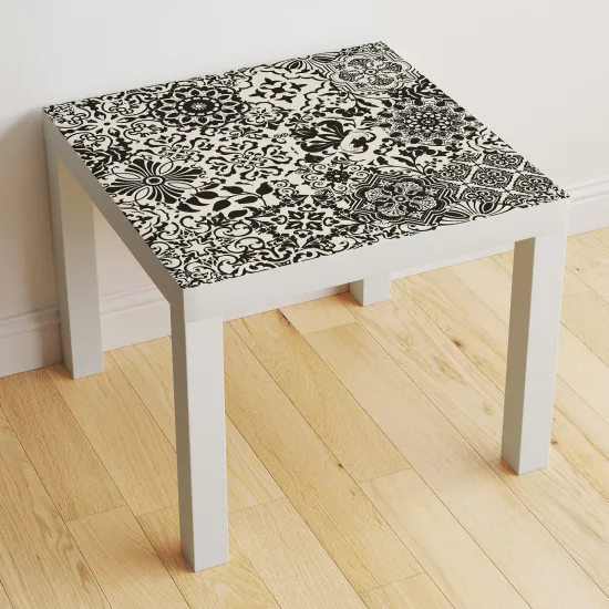 Stickers Table - Motif Carreaux de ciment