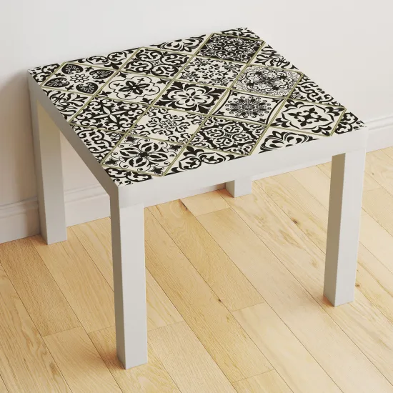 Stickers Table - Motif Carreaux de ciment