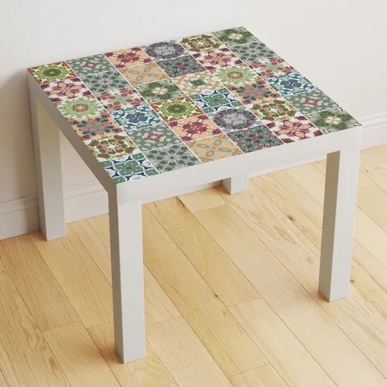 Stickers Table - Motif Carreaux de ciment