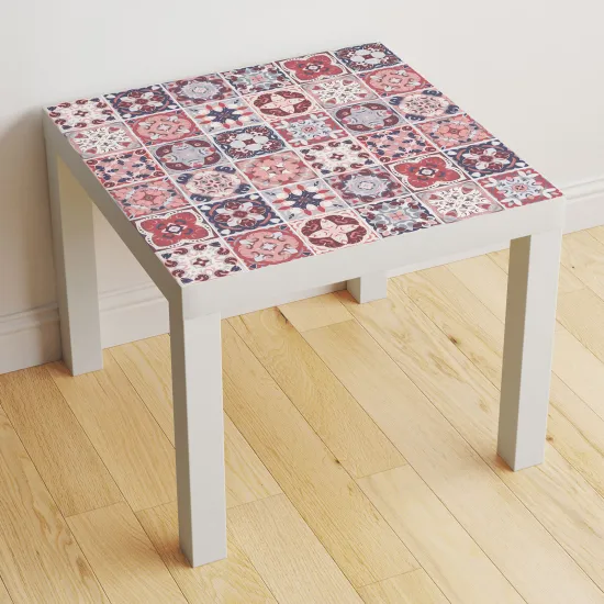 Stickers Table - Motif Carreaux de ciment