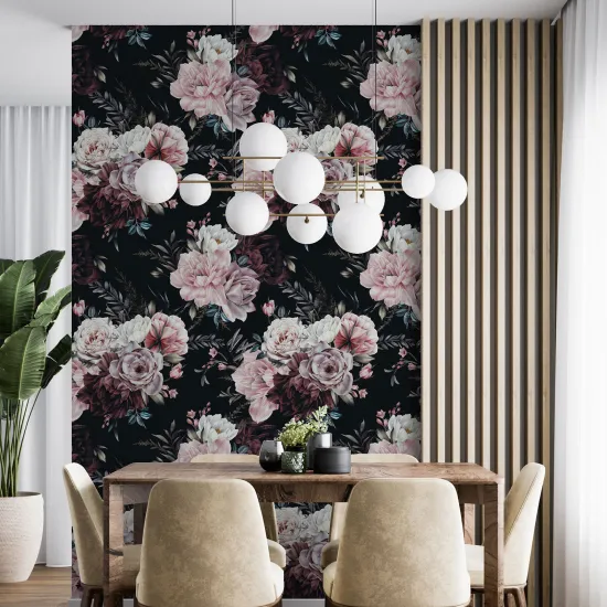 Papier peint - Motif floral