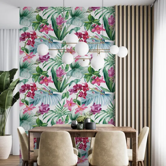 Papier peint - Motif floral