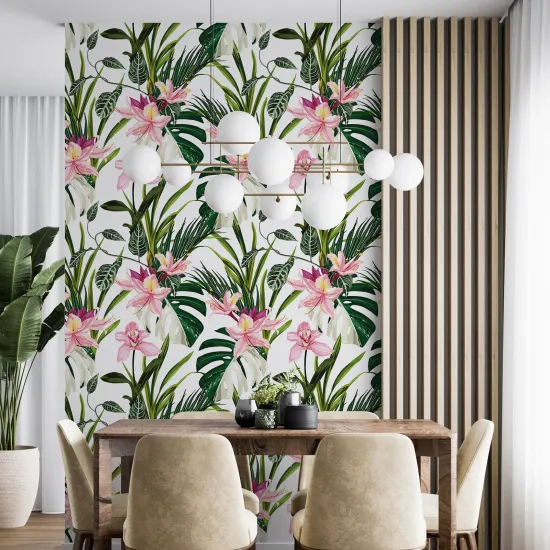 Papier peint - Motif floral