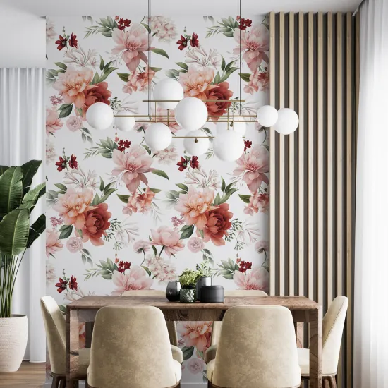 Papier peint - Motif floral