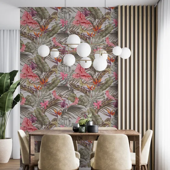 Papier peint - Motif floral