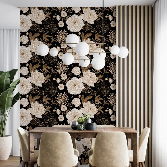 Papier peint - Motif floral