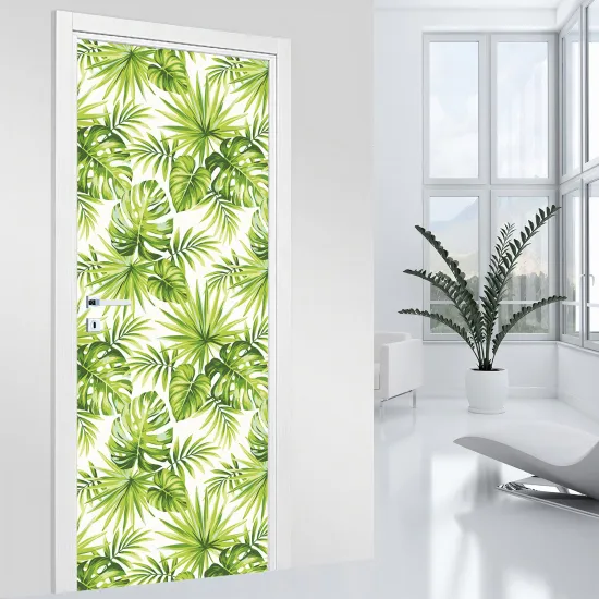 Stickers pour porte - Tropical