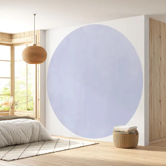 Papier peint rond / cercle - Couleur Tendance - 647