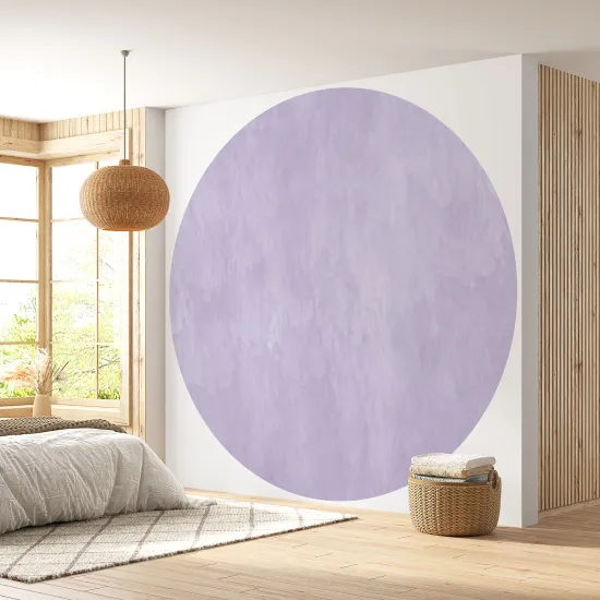 Papier peint rond / cercle - Couleur Tendance - 648