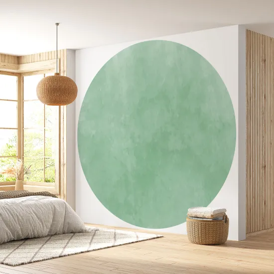 Papier peint rond / cercle - Couleur Tendance - 686