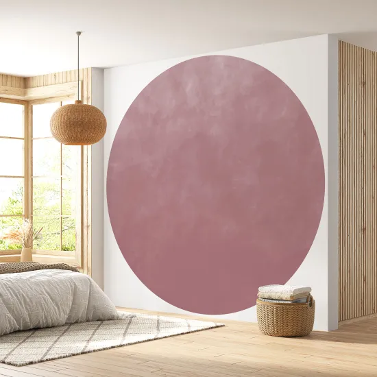 Papier peint rond / cercle - Couleur Tendance - 689