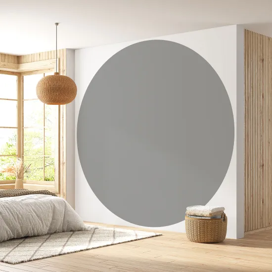 Papier peint rond / cercle - Couleur Tendance - 756