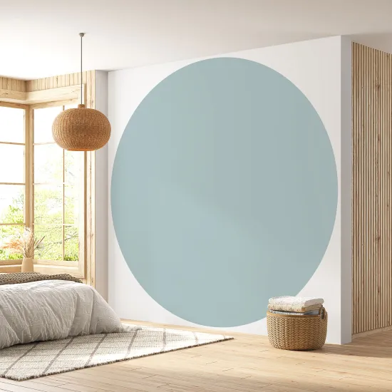 Papier peint rond / cercle - Couleur Tendance - 760