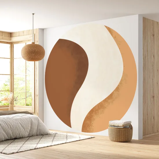 Papier peint rond / cercle - Design