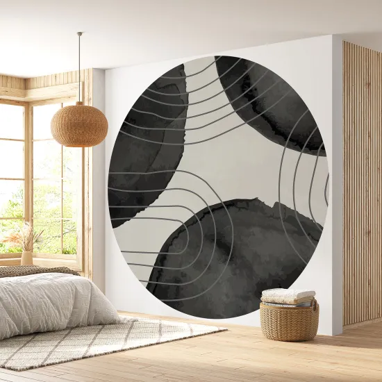 Papier peint rond / cercle - Design