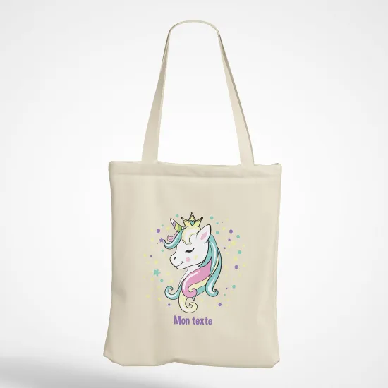 Tote Bag - Licorne princesse