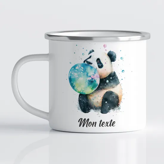 Tasse - Mug Émaillé Enfants - Panda