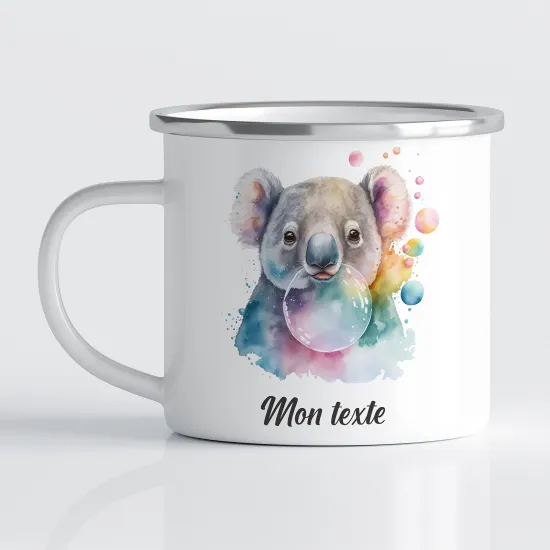 Tasse - Mug Émaillé Enfants - Koala