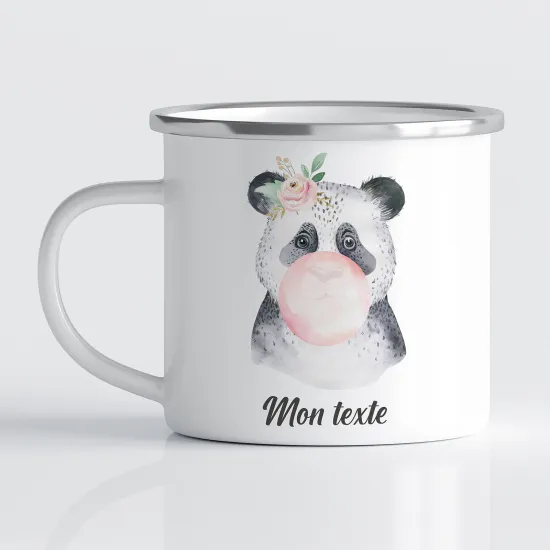 Tasse - Mug Émaillé Enfants - Panda