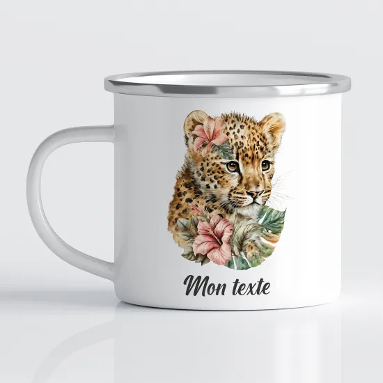 Tasse - Mug Émaillé Enfants - Tigre