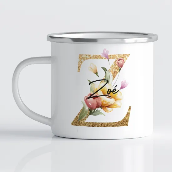 Tasse - Mug Émaillé Monograme - Lettre Z