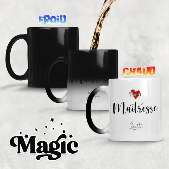 Tasse - Mug Magique - Merci maîtresse