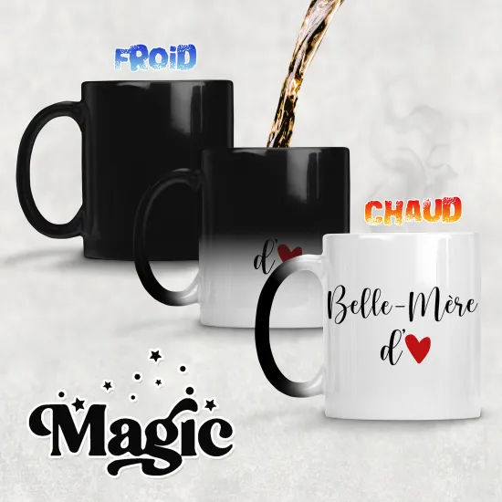 Tasse - Mug Magique - Belle-mère d'amour