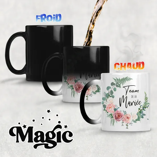 Tasse - Mug Magique - Team de la mariée