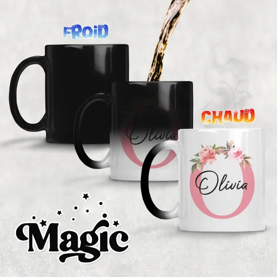 Tasse - Mug Magique Monogramme - Lettre O