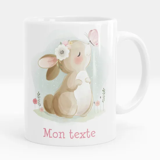 Mug - Tasse personnalisée - Lapine