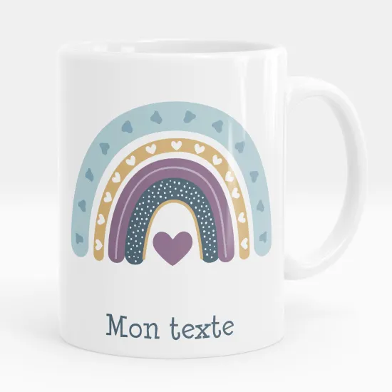 Mug - Tasse personnalisée - Arc-en-ciel