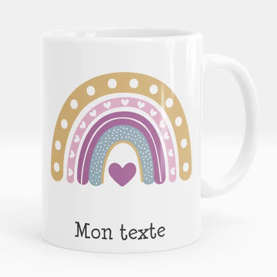 Mug - Tasse personnalisée - Arc-en-ciel